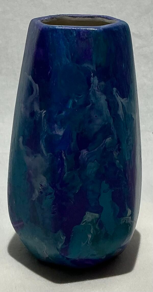 Flat Hexagon Tall/Small Ceramic Vase - Image 7