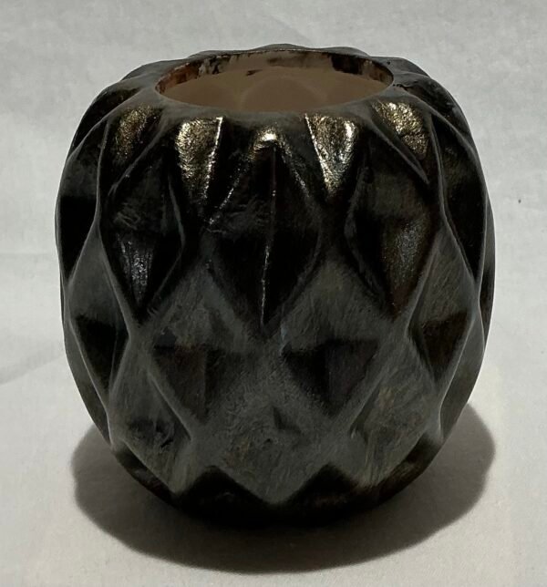 Raised Diamond Ceramic Vase Short/Small - Image 6