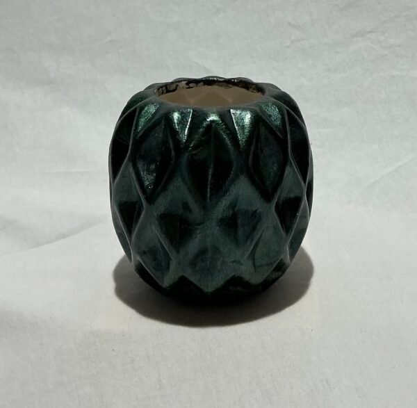 Raised Diamond Ceramic Vase Short/Small - Image 11